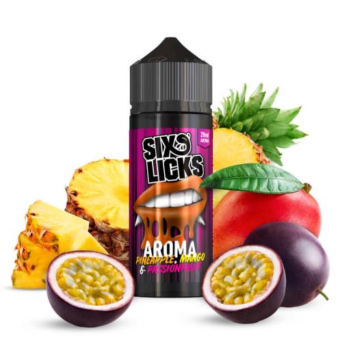 Sixs Licks Aroma - Ananas Mango & Passionsfrucht - 10ml